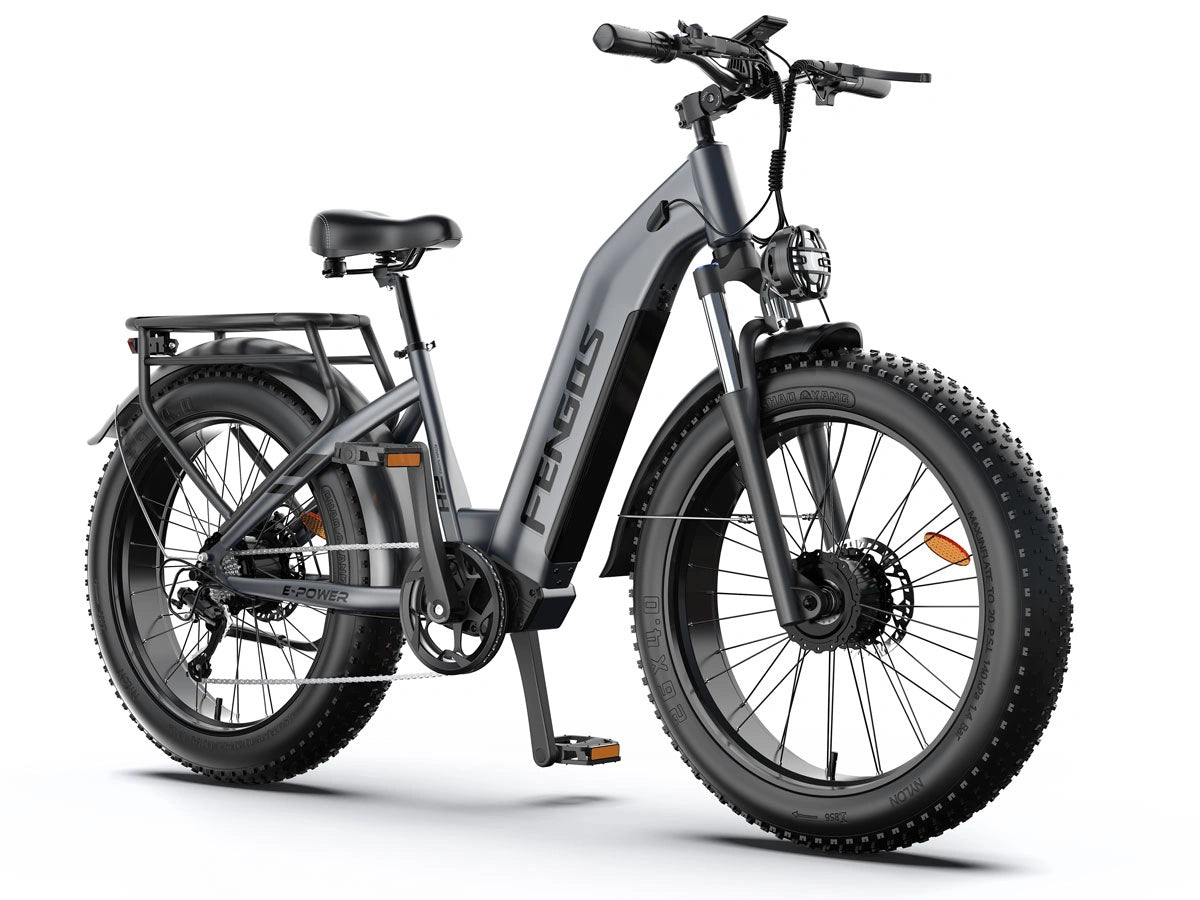 FENGQS H2 PRO -kaksinkertaisella moottorilla varustettu sähkömaastopyörä