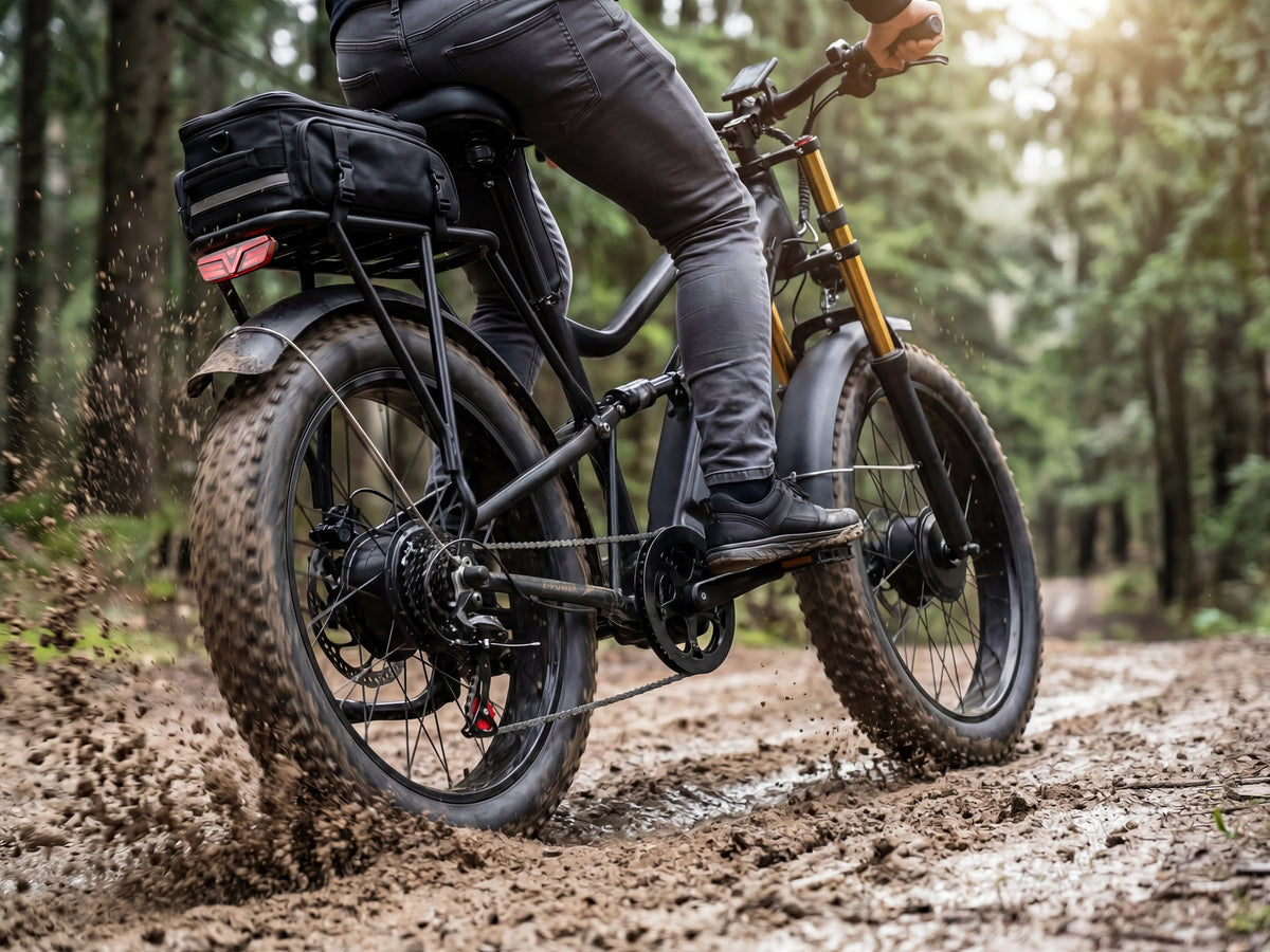FENGQS H6 PRO Bici Elettrica Fuoristrada per Adulti