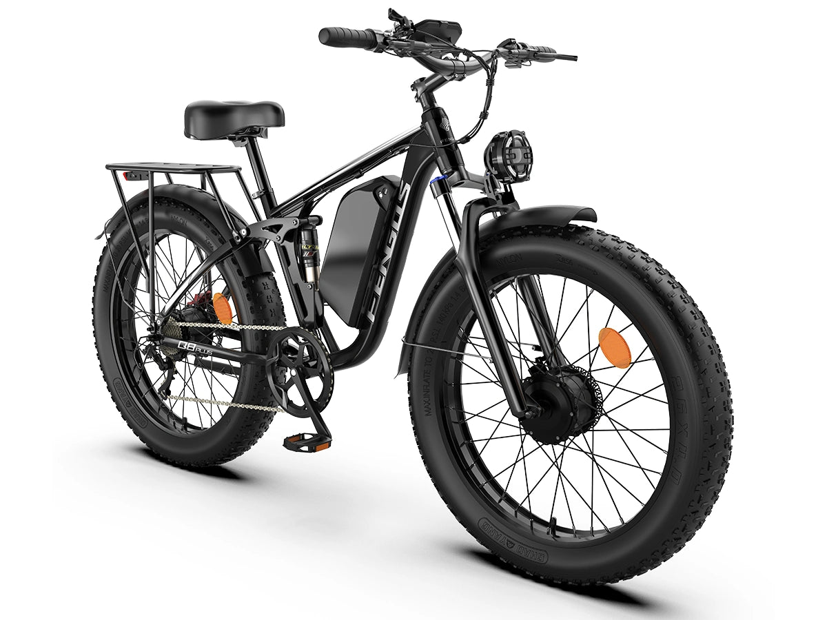 FENGQS Q8 Plus 26" aikuisten maastokäyttöön tarkoitettu leveäkuvioinen sähköpyörä
