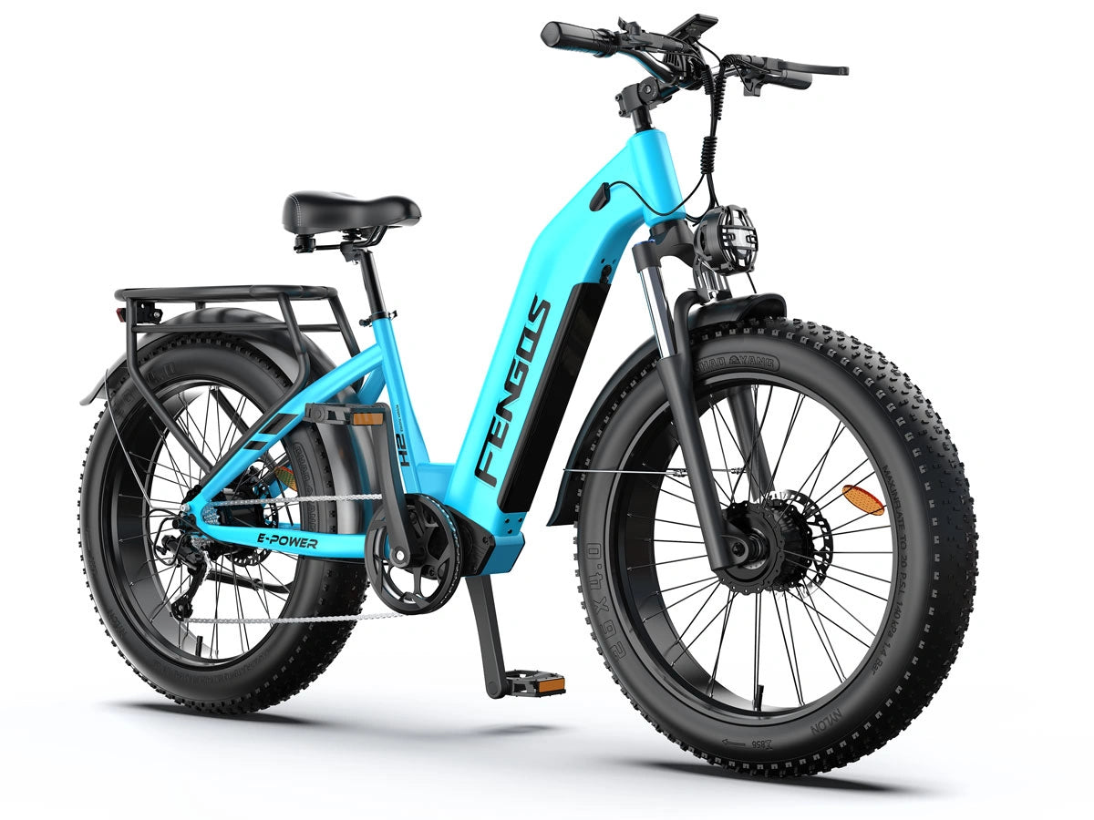 Bicicleta eléctrica todoterreno de doble motor FENGQS H2 PRO