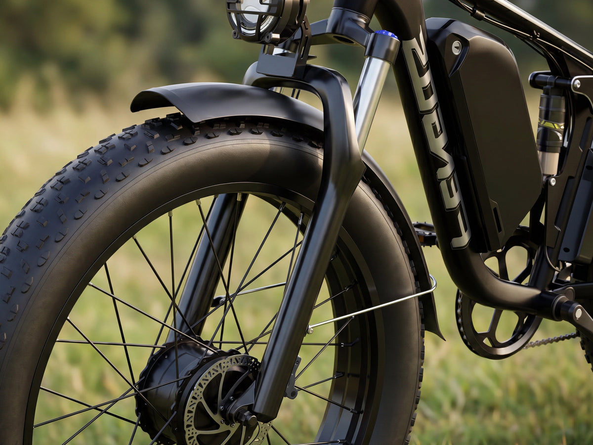 FENGQS Q8 Plus 24" Adult Off-Road Electric Bike