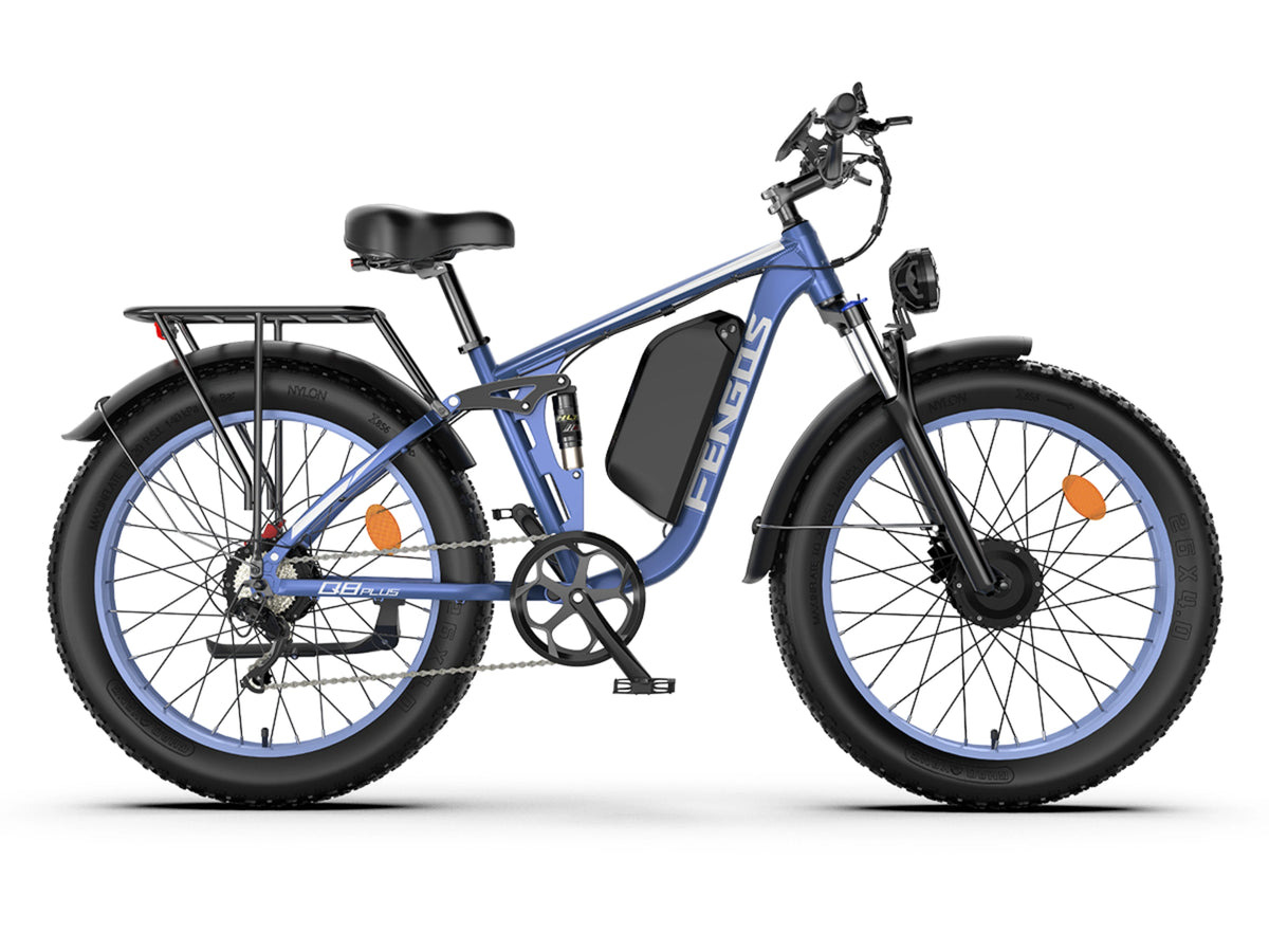 FENGQS Q8 Plus 26" Adult Fat Tyre Off-Road E-Bike
